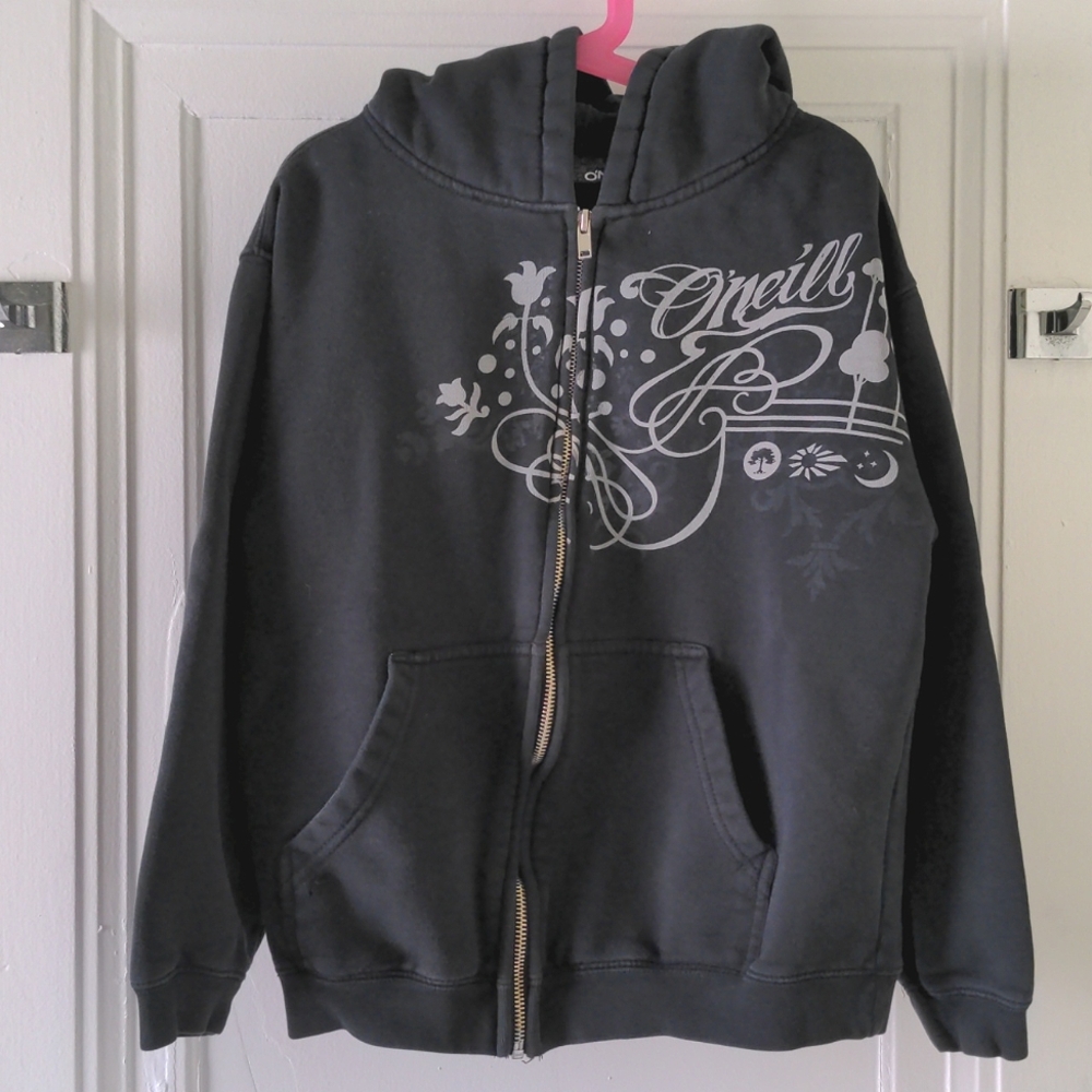 O'Neill black hooded sweatshirt